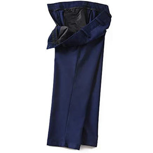 Boys Navy Blue Suit Vest Necktie Set - Fits 2 Years To 15 Years Old