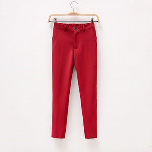 Boys Red Dress Pants - Fits 3 Years To 15 Years Old