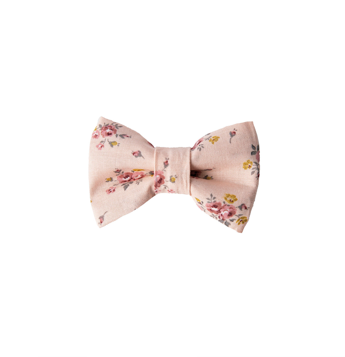 Blush Floral Bow Tie - Boys To Adult Sizes