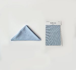 Dusty Blue Pocket Square