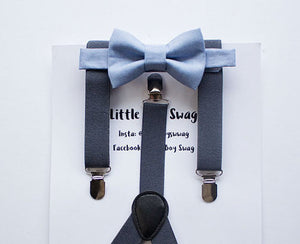 Bow Tie And Suspender Sets - Little Boy Swag