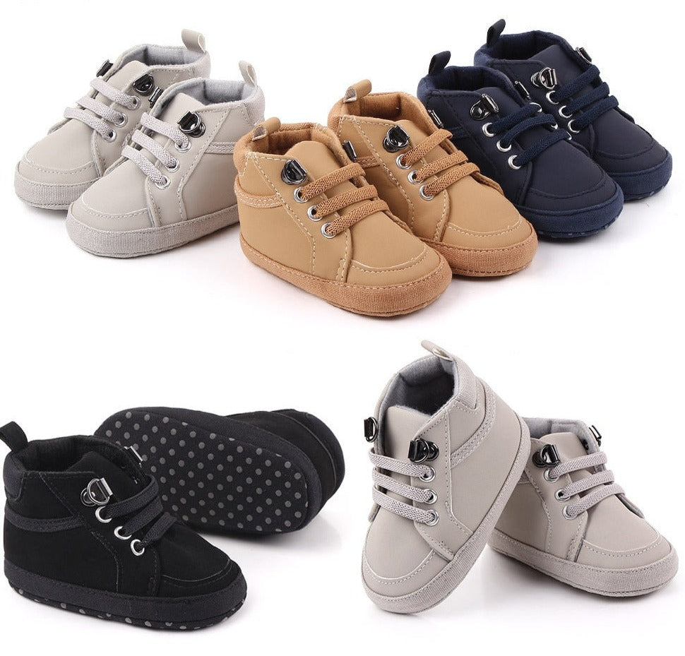 Baby Boy Soft Sole Shoes For Newborn-18 Months