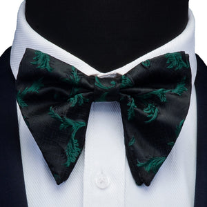 Silk Paisley Floral Big Bowtie For Teen To Adults