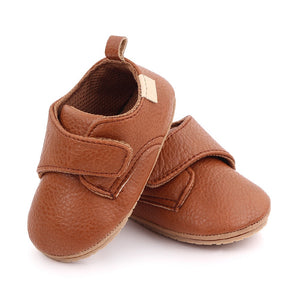 Boys Leather Mocs Newborn To 18 Month Sizes