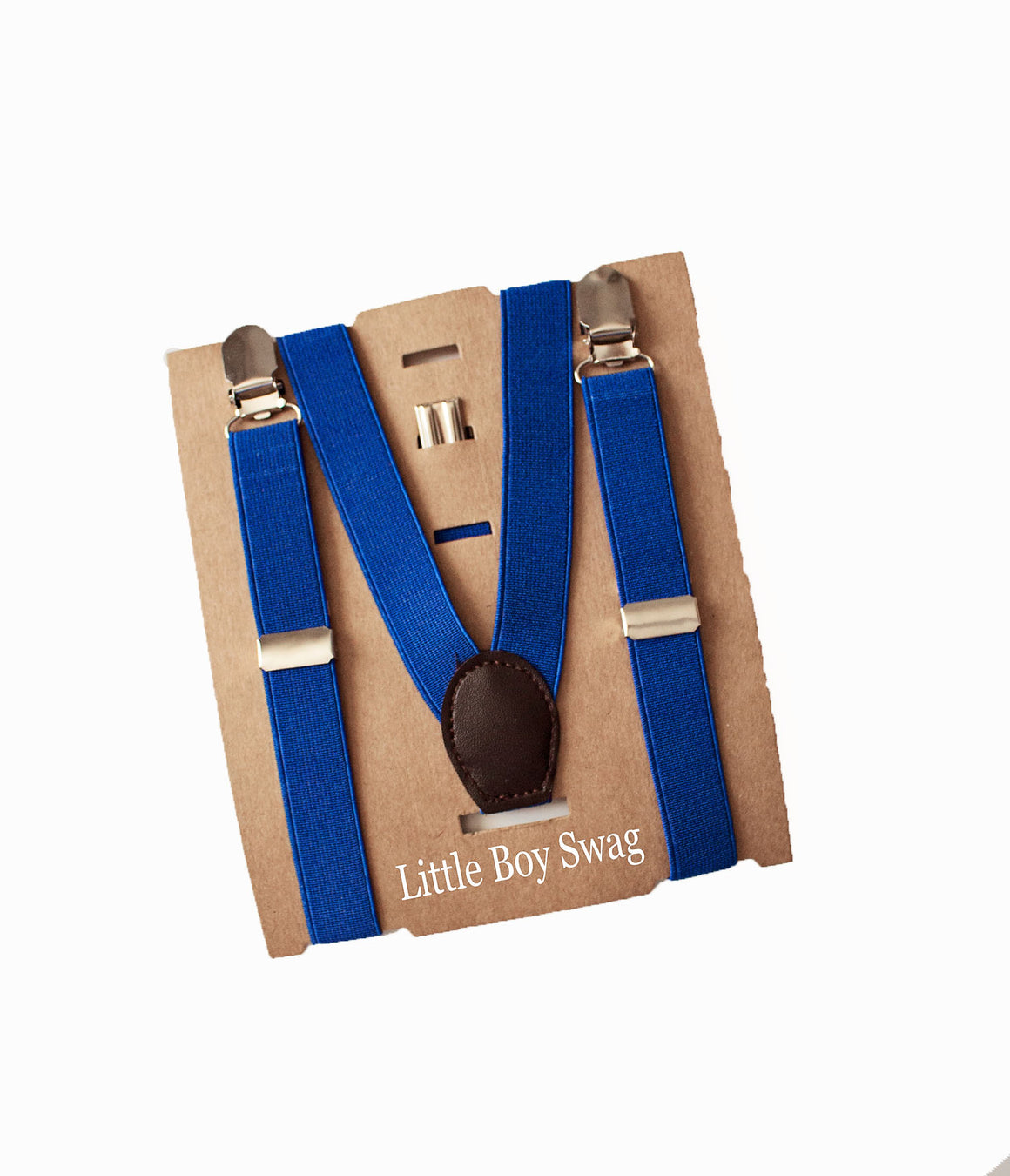 Royal Blue Suspenders - Newborn To Adult Sizes