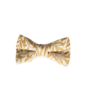 Yellow Gold Floral Bow Tie - Toddler To Adult Sizes